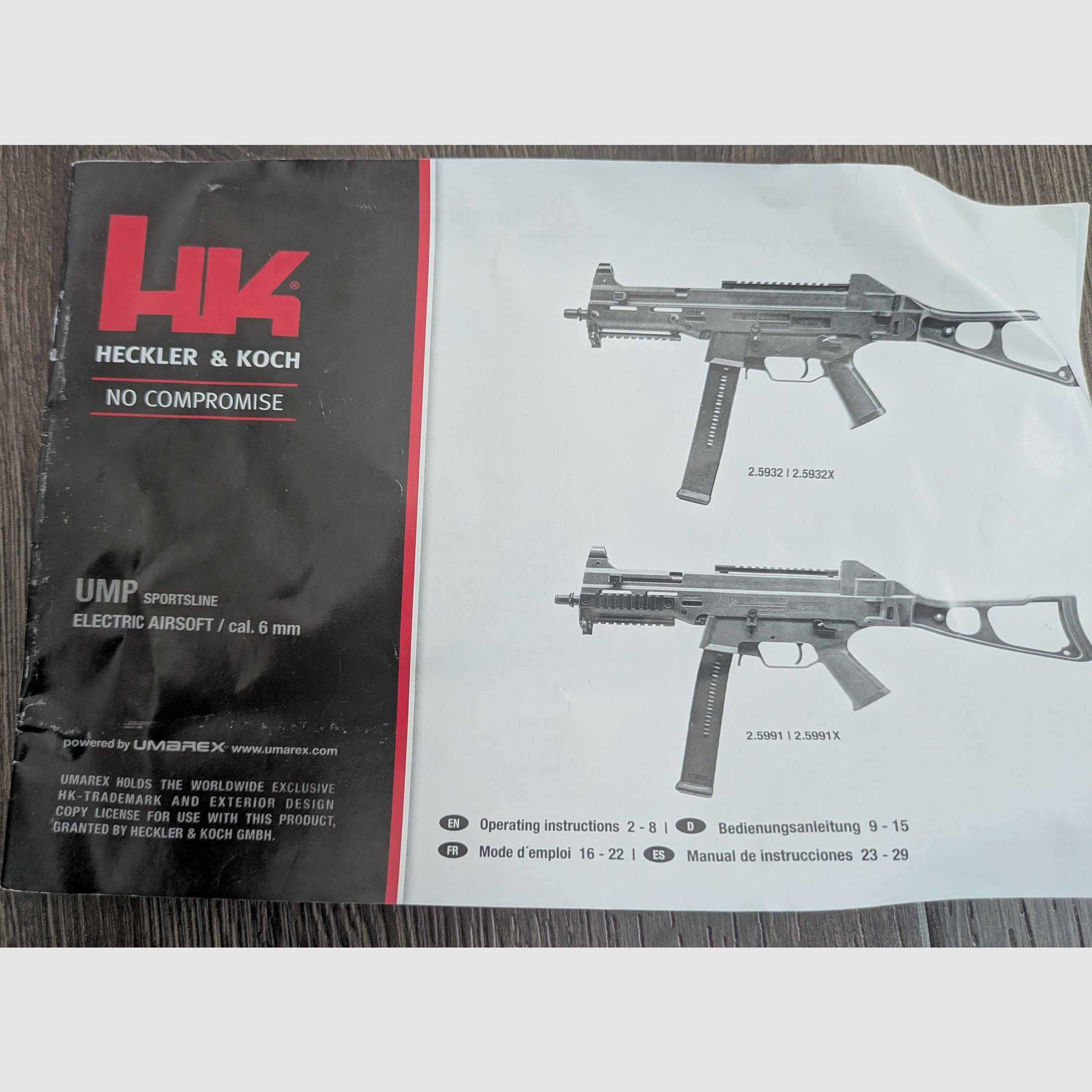 Heckler & Koch UMP Sportsline Eléctrica Airsoft 6 mm