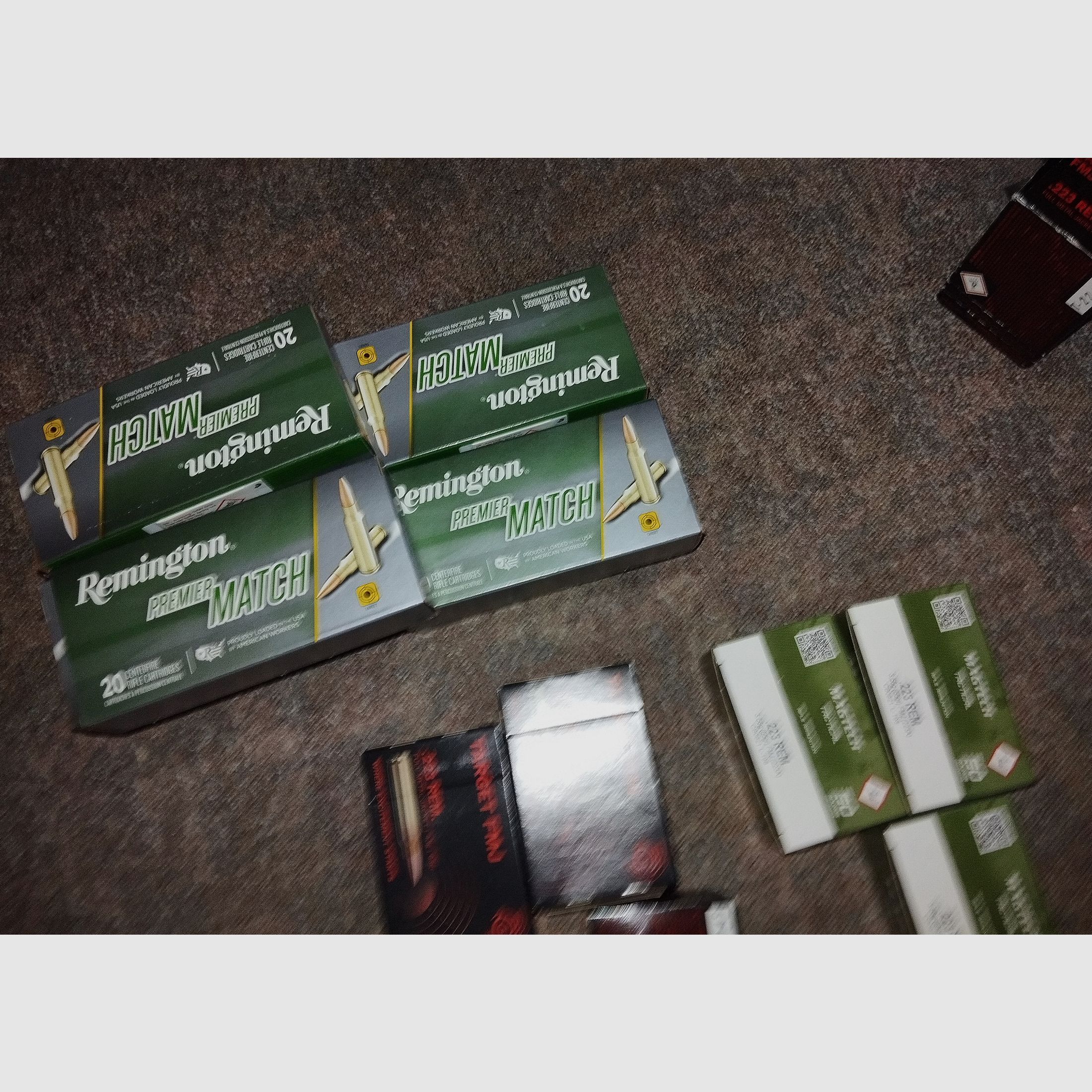 500 cartucce a palla piena cal 223 Remington di MAGTECH e TARGET FMJ