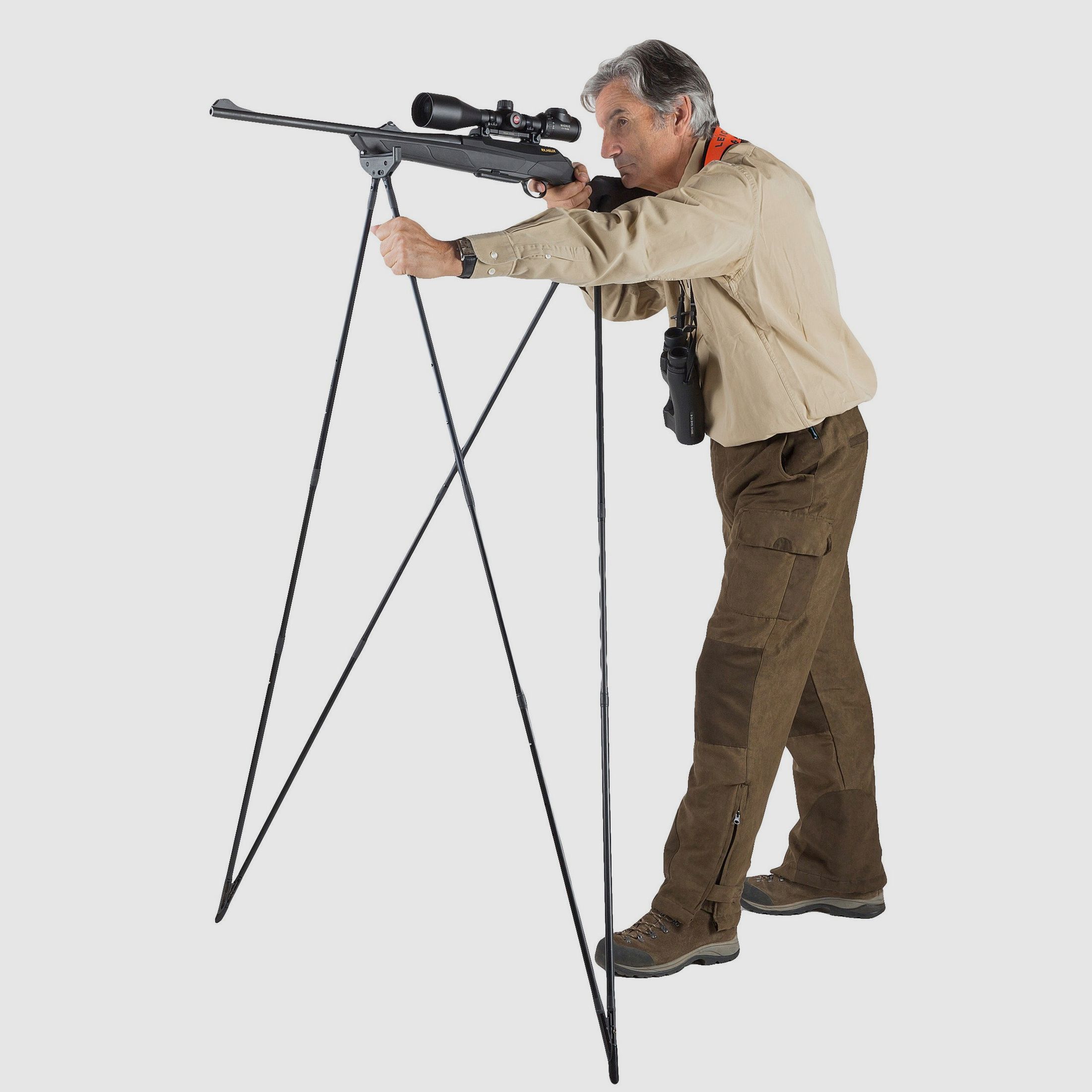 4 Stable Sticks Zielstock Bush light