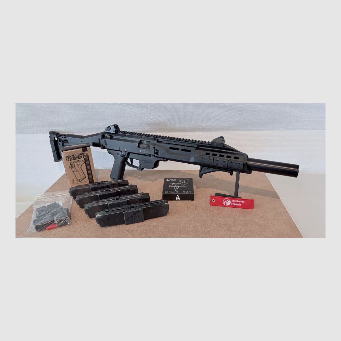 CZ Uhersky Brod EVO3 S1 Carbine Competition Ready, 8 Magazine, Ascalon Trigger