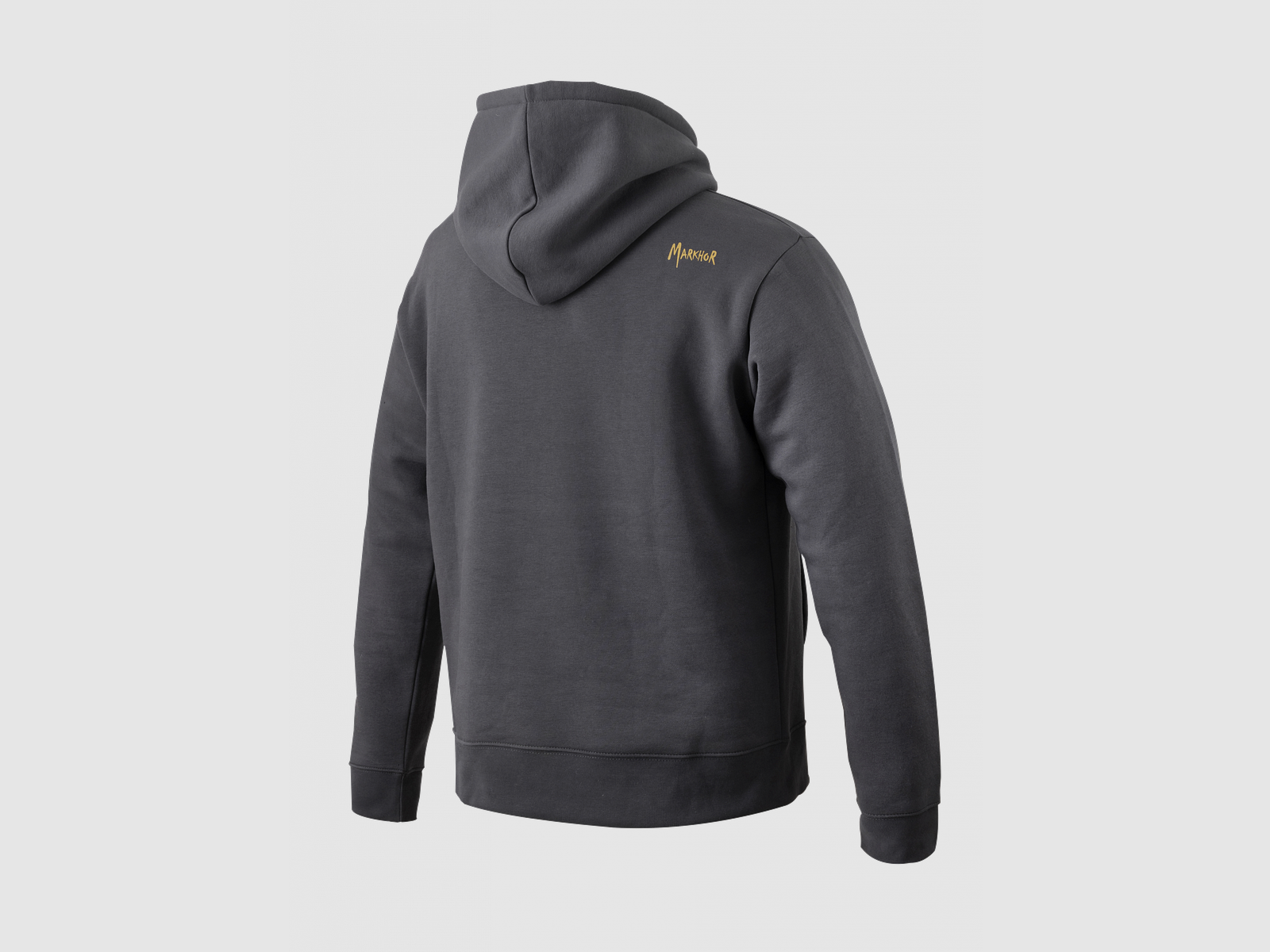Kapuzensweatshirt Anthrazit Markhor – ICONIC HOODIE – Größe XL, Bild 2 von 2