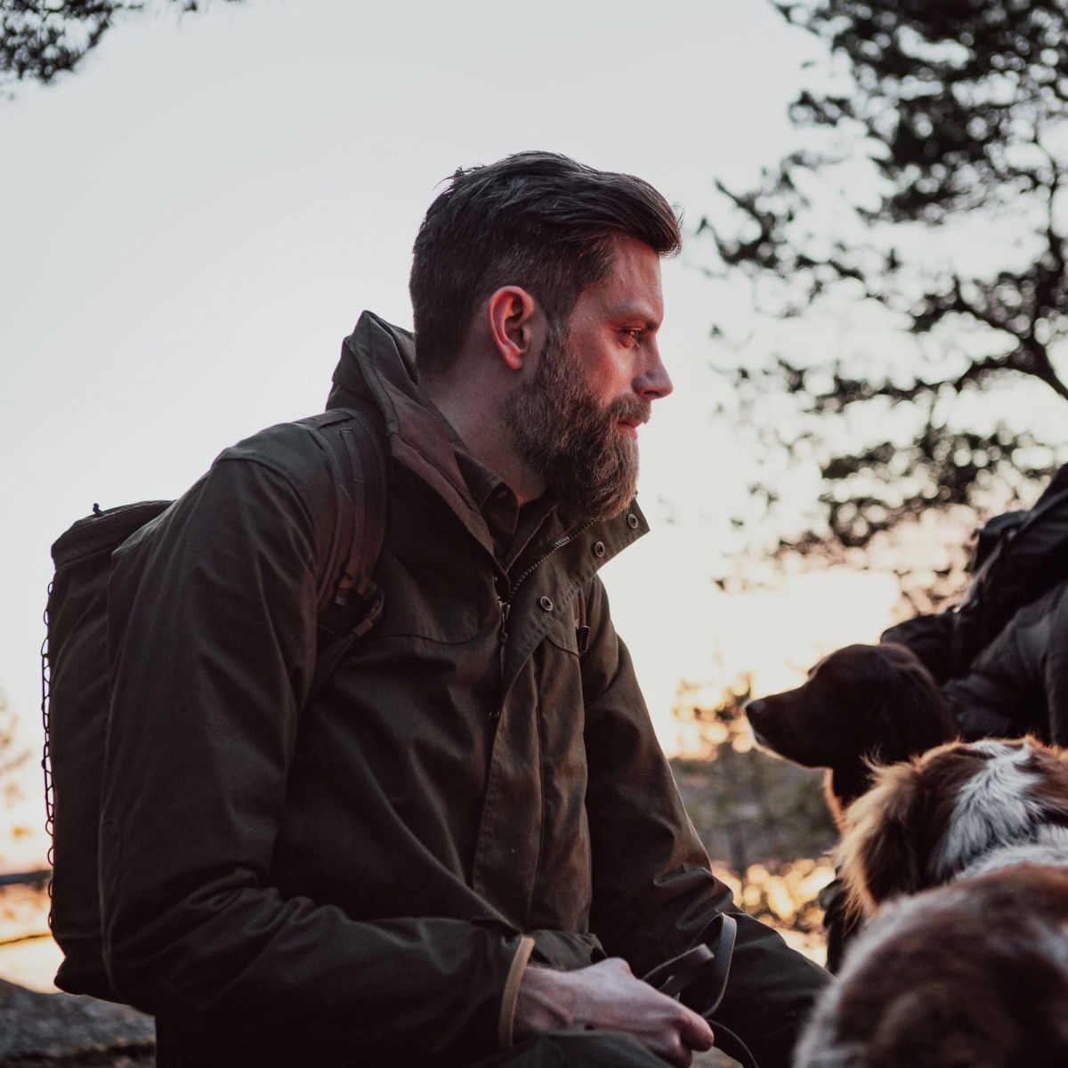 FJÄLLRÄVEN Sörmland Padded Jacket M Dark Olive