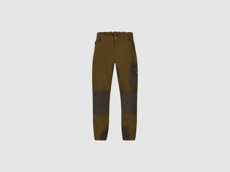 il Lago Prestige Funktions-Outdoorhose Hochmoor Herren (Oliv/Schwarz) | 62