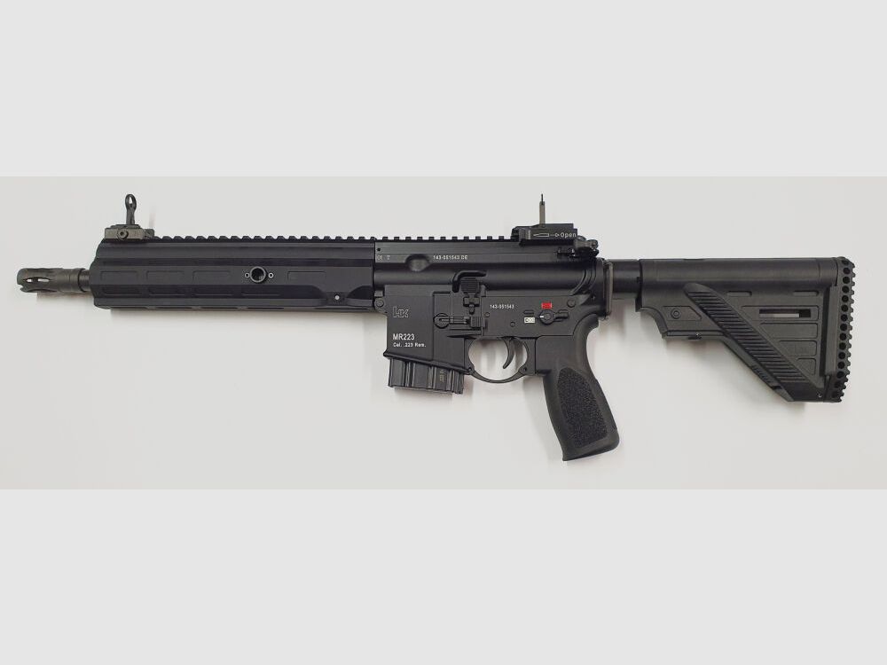 Heckler&Koch MR223 A3 Slimline 11" SPORT Sonder-Edition, Schwarz .223Rem Black BKA-Bescheid
