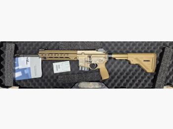 HK SLB MR223, A3-versie, Slim-Line HKey Kal. .223 Rem., 14,5", zandkleurig