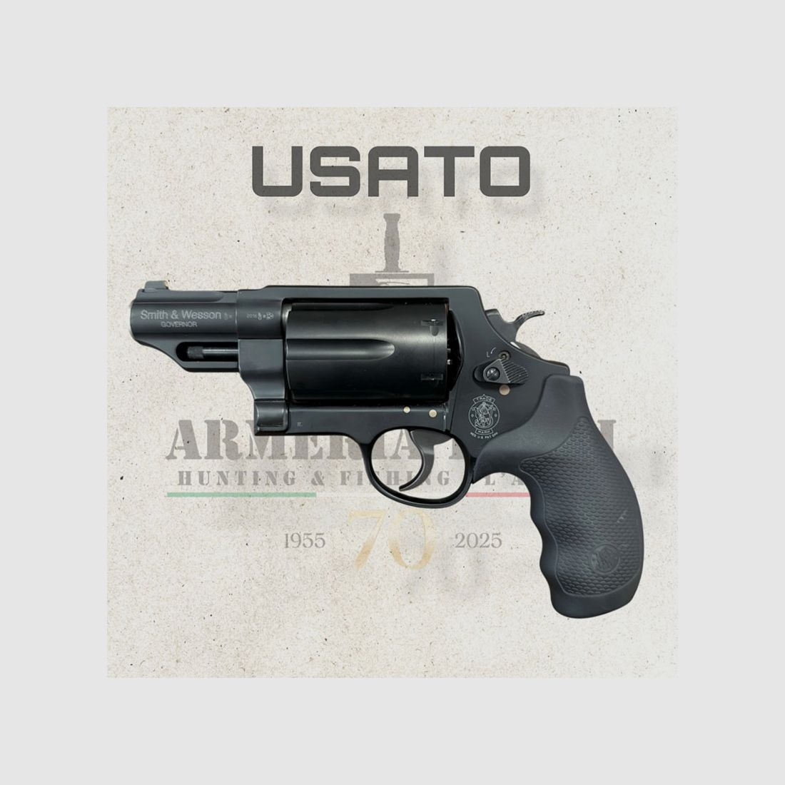 GEBRAUCHT – REVOLVER – SMITH & WESSON MOD. GOVERNOR | 2,75″ Kal. 45 ACP/45 COLT/410 GA, Bild 1 von 5