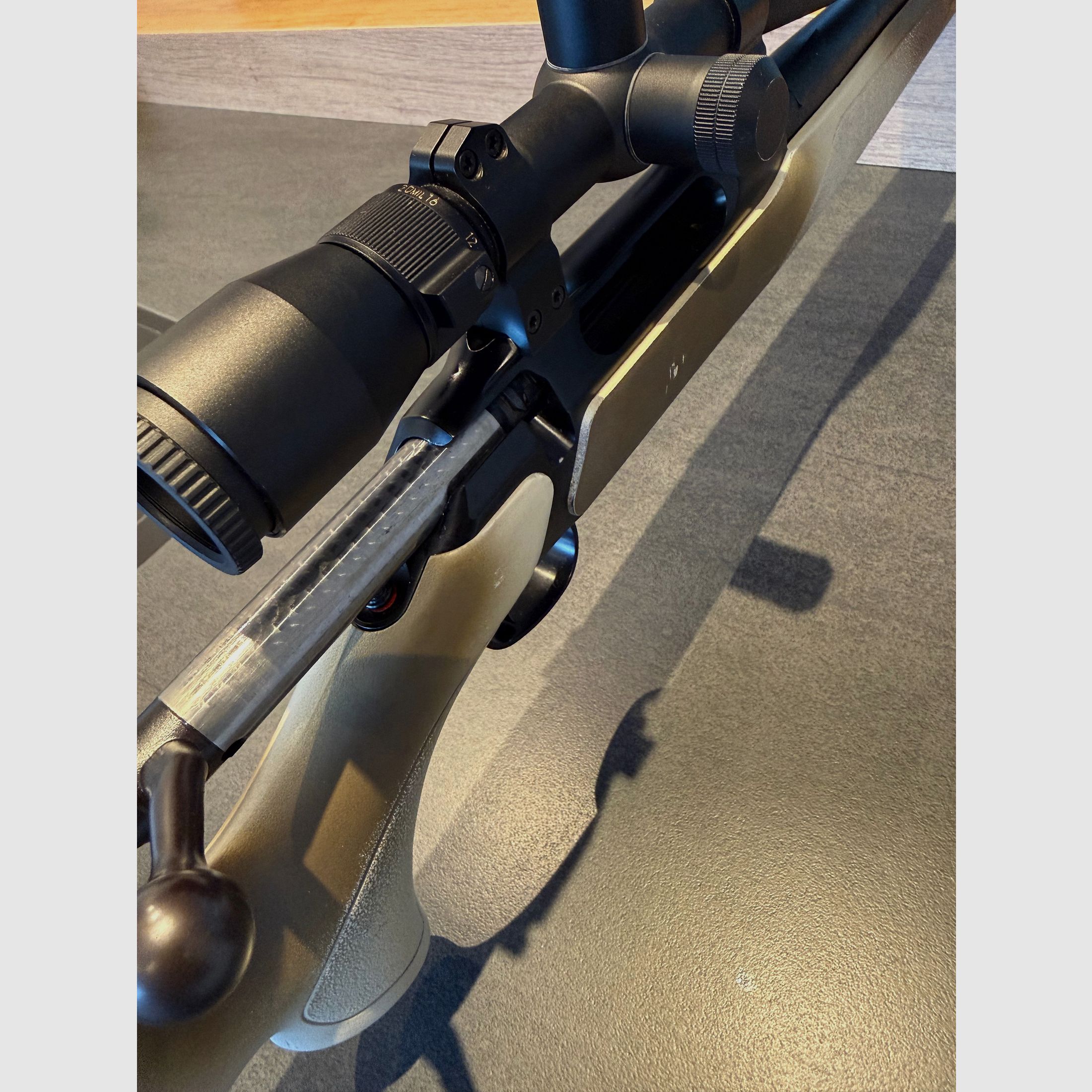 Sauer 202 repeating rifle in caliber .308 Winchester with Nikon Monarch UCC 6.5–20× scope