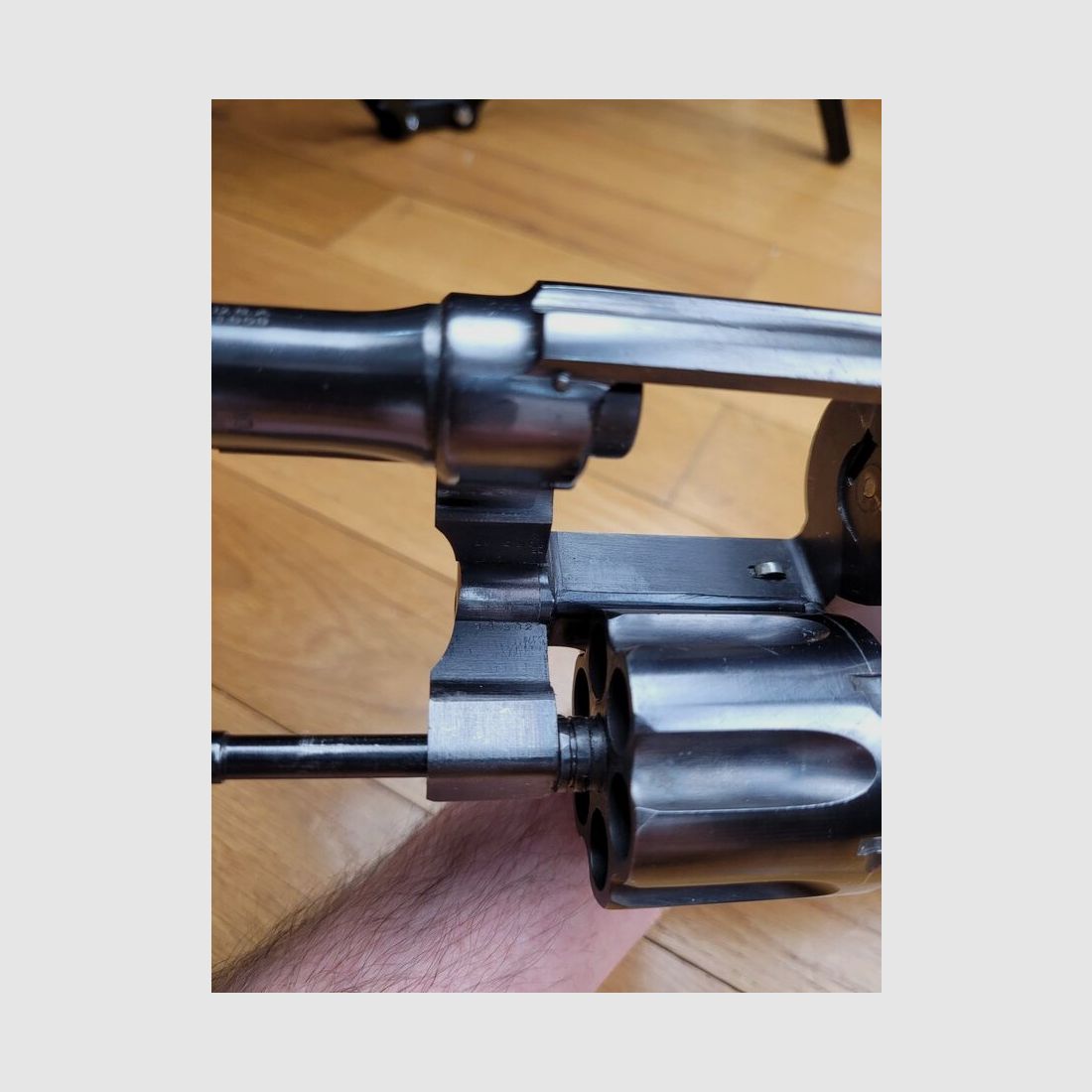 Legendärer Revolver Smith&Wesson 1917 – 45 ACP – US PROPERTY – 1. Serien – Museumszustand, Bild 17 von 30