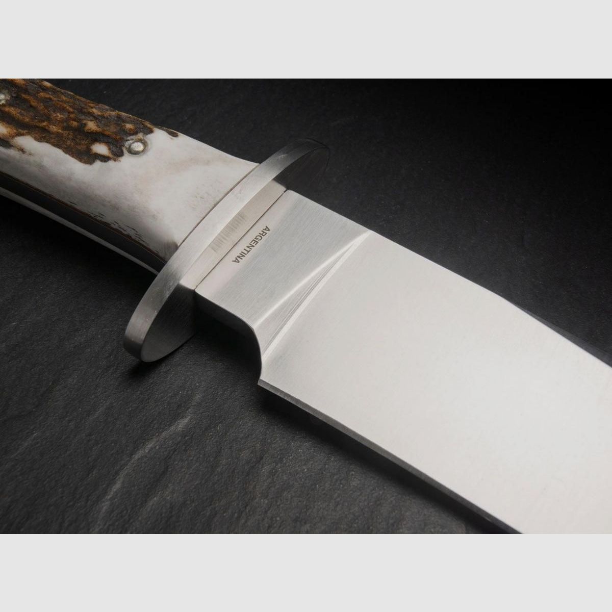 Boker Arbolito Esculta Stag Horn Bowie Jachtmes, afbeelding 14 van 16