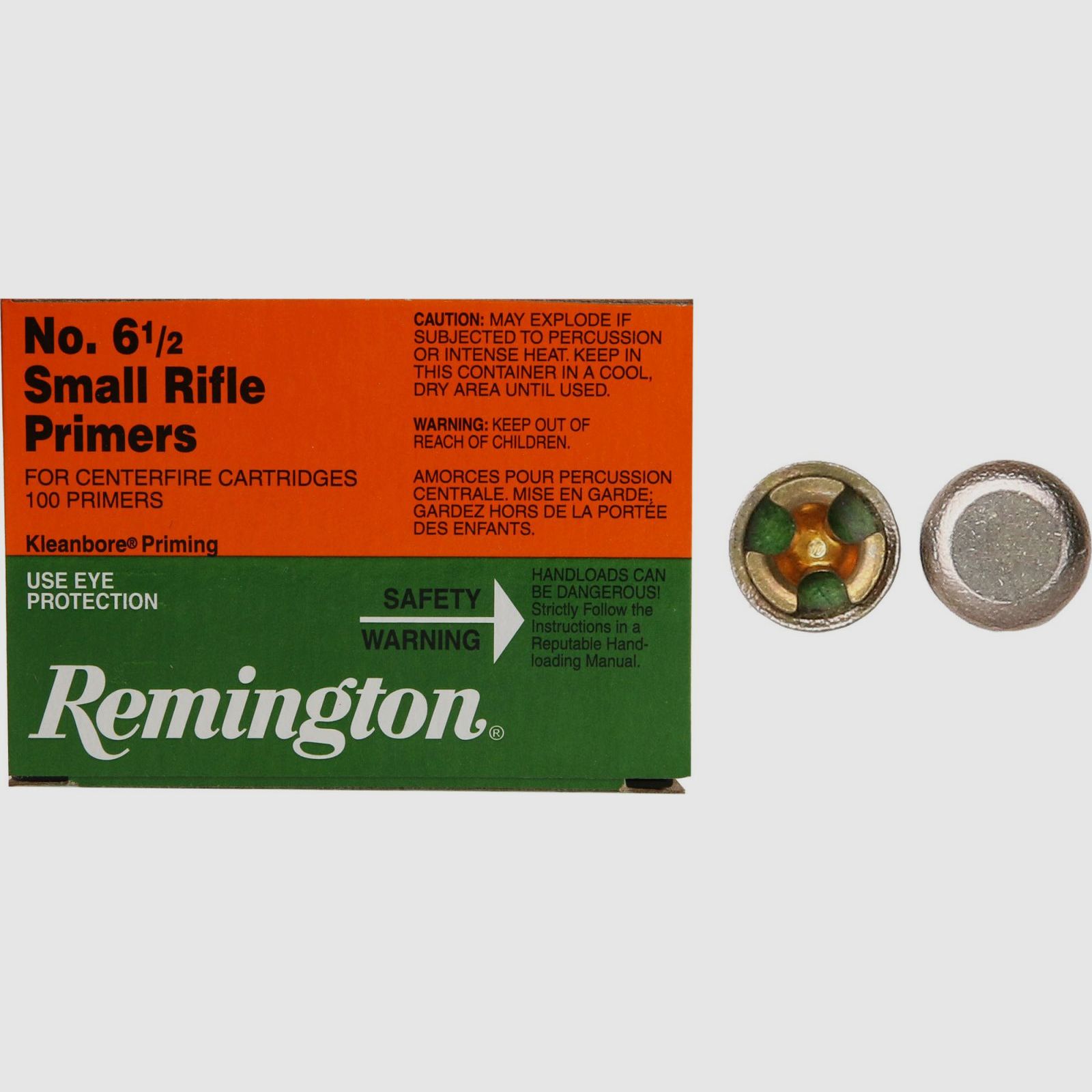 Primer Remington 6 1/2 Small Rifle 100 pezzi