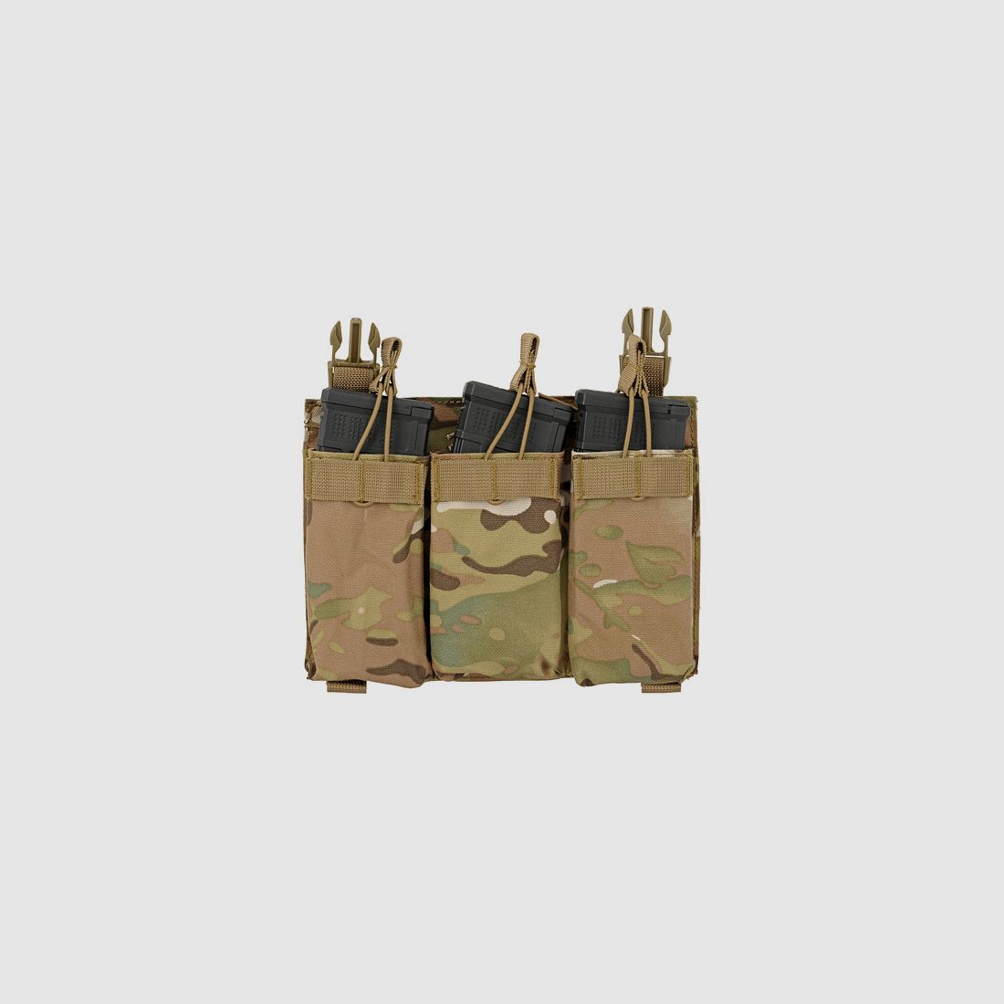 Buckle Up Triple 5.56 Pouch Panel - Multicamo [8FIELDS]