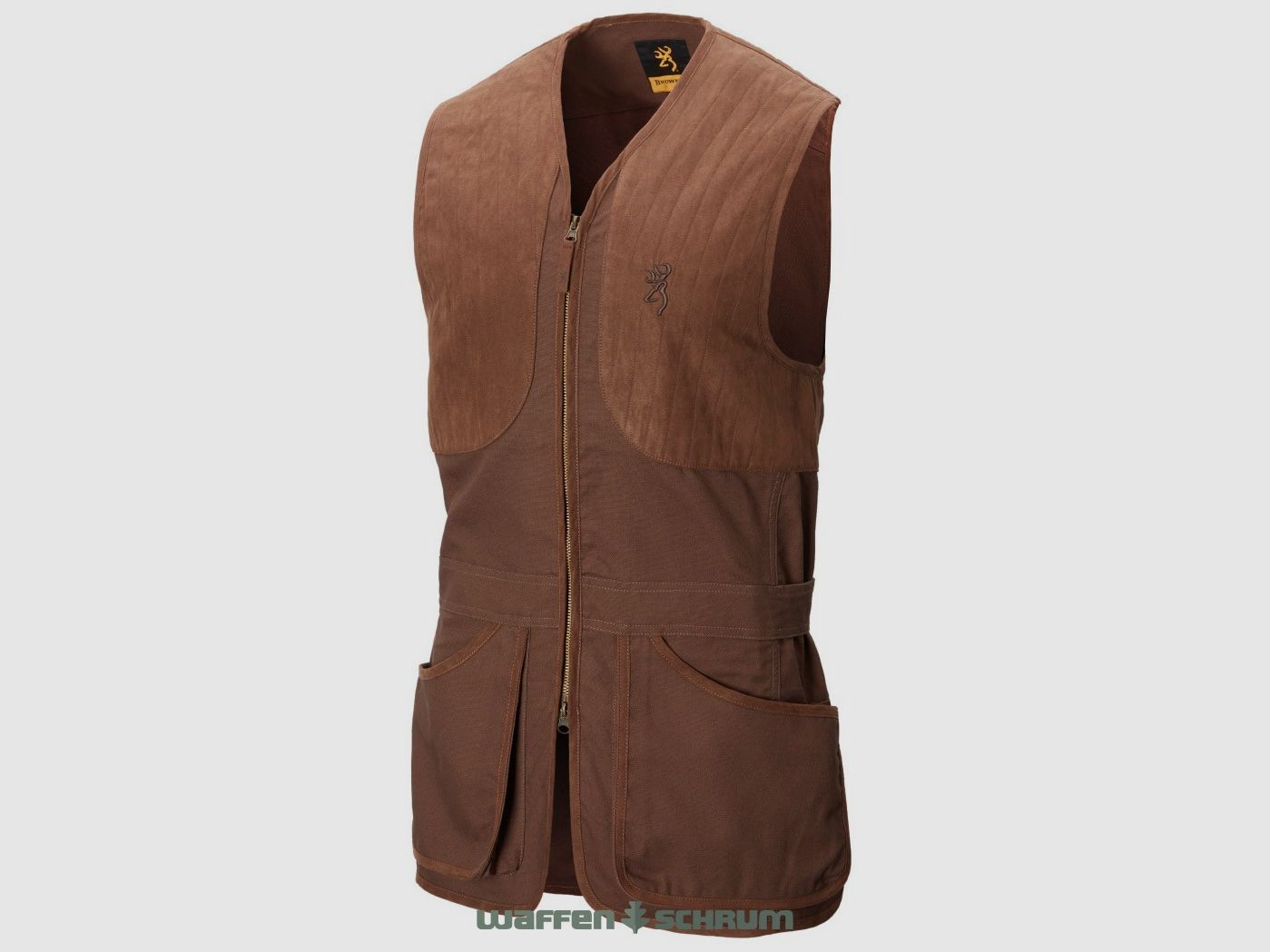 Browning Shooting Vest Elite Dark Brown