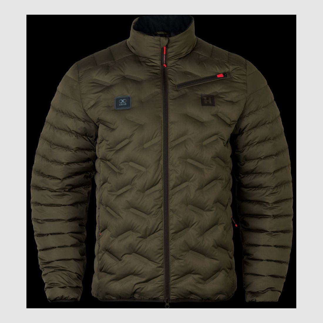 HARKILA VERWARMDE VEST WILLOW GREEN CLIM 8, afbeelding 2 van 7