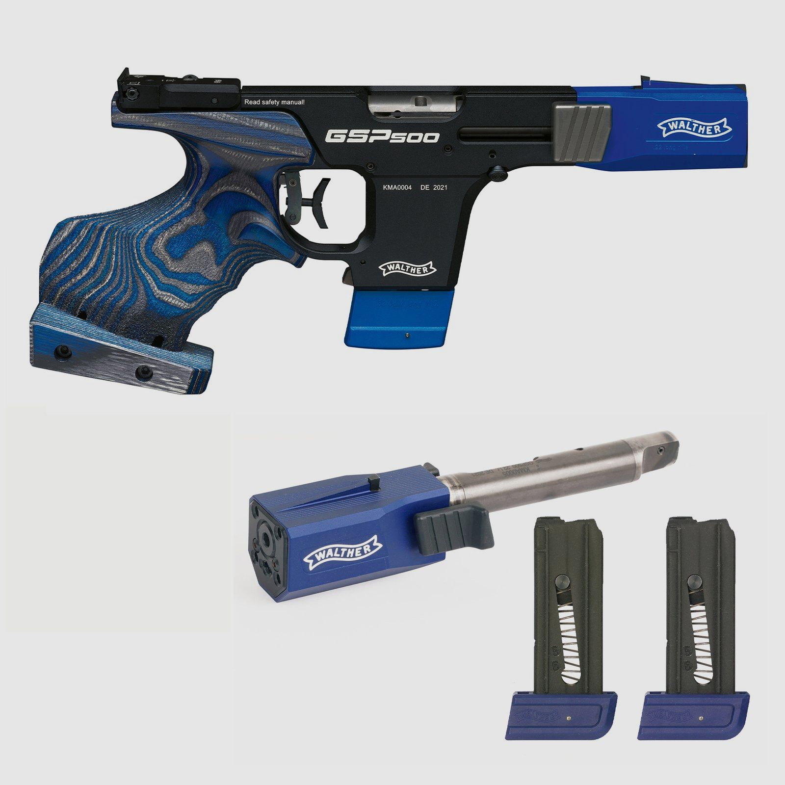 WALTHER GSP500 .32 S&W WC, image 3 of 3
