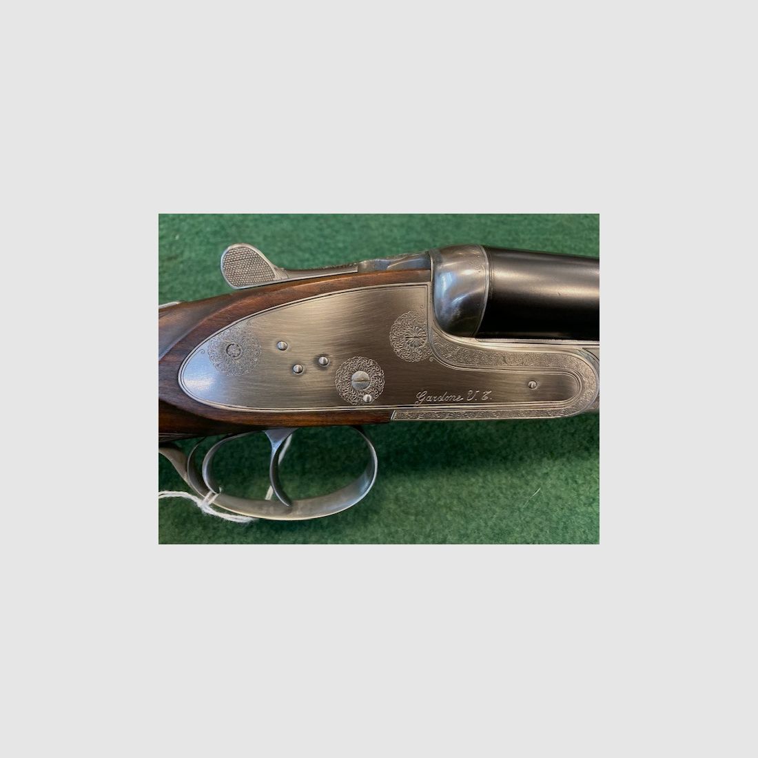SUPERBE DOPPIETTA H&H R.GAMBA, MOD.LONDON CAL.12 CANNE 68CM. ++++/++ DE LA COLLECTION, image 4 sur 13