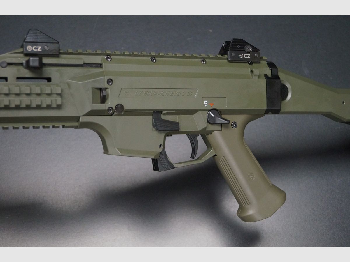 CZ Scorpion EVO 3 S1 9mm ODG, Bild 5 von 7