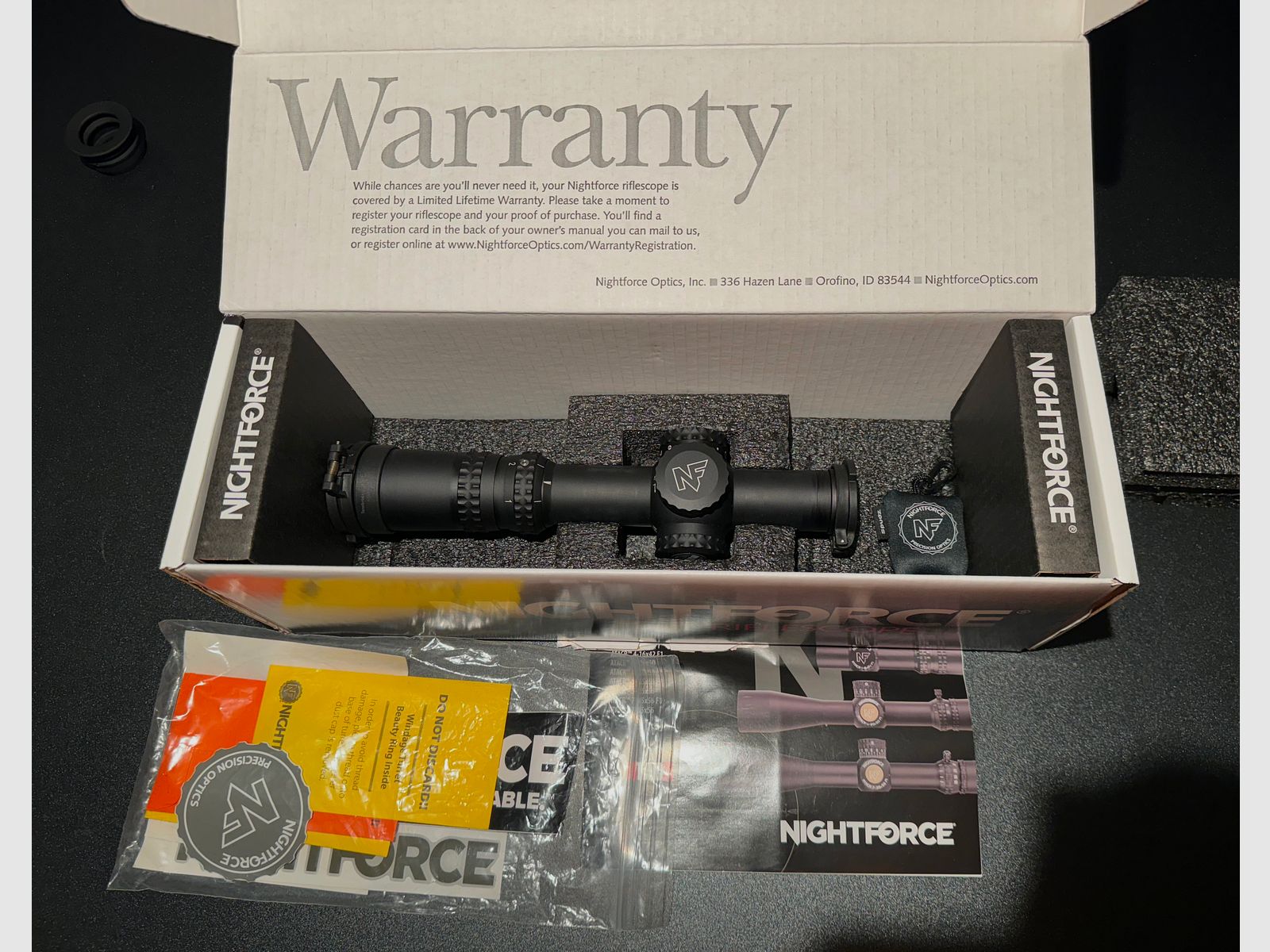SOCOM Spezialeinheit. DAS Zielfernrohr überhaupt!  Nightforce ATACR 1-8x24 F1 MR NVD PTL FC-DMX zu verkaufen