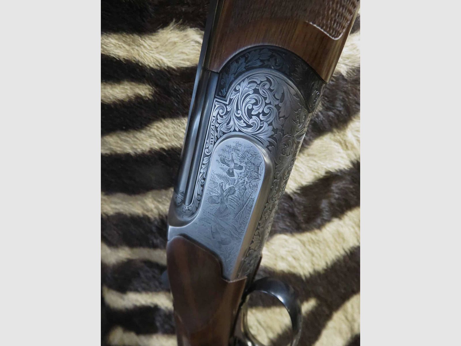 Bockdoppelflinte RIZZINI BR220 Steel Kal. 28/76 Läufe 76 cm – Waffenkoffer, Bild 5 von 12