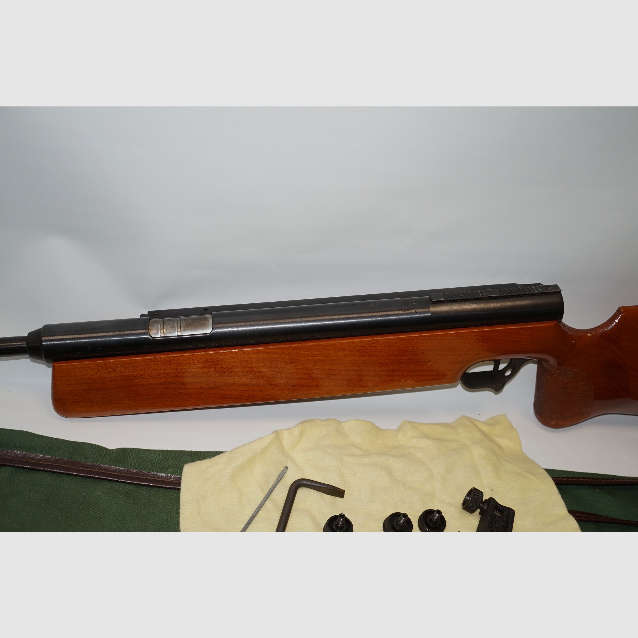 Haenel Mod. 312 side lever air rifle 4.5 mm diabolo with diopter 312