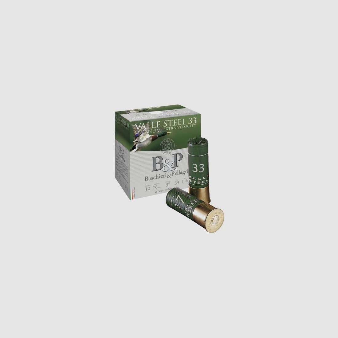 CAL 12/76 - VALLE STEEL 33 MAGNUM - BASCHIERI & PELLAGRI | 2/0