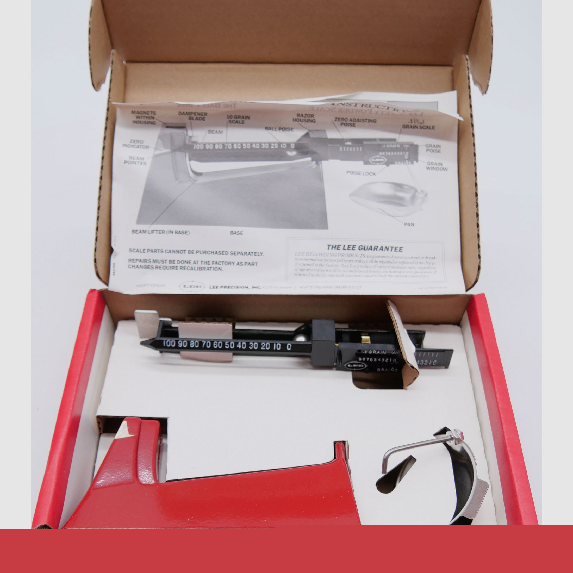 Lee Safety Powder Scale
