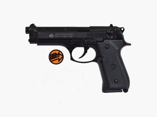 Pistole mit Platzpatronen Bruni Mod. 92 Einzelfeuer/Automatik Kal. 8mm
