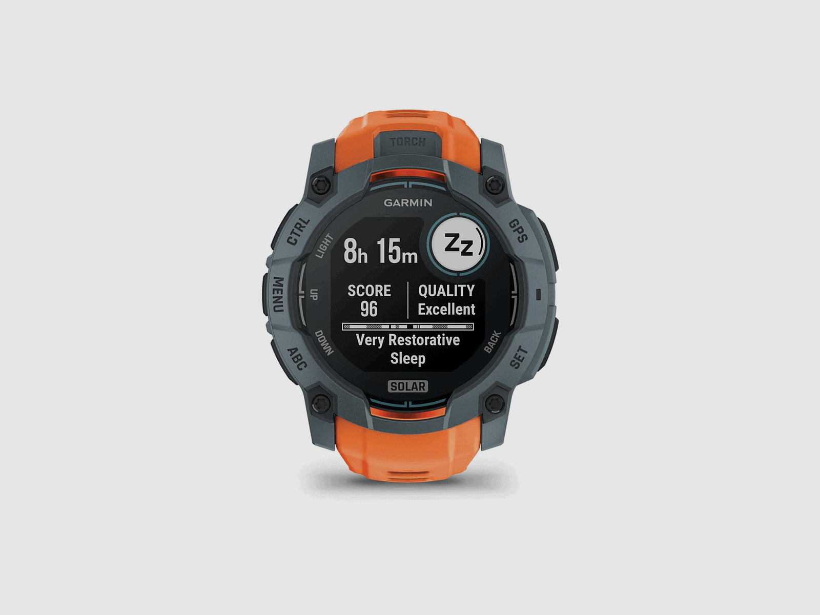UHR – GARMIN – INSTINCT® 3 | 50MM | SOLAR | Twilight mit Silikonarmband Solstice, Bild 12 von 19
