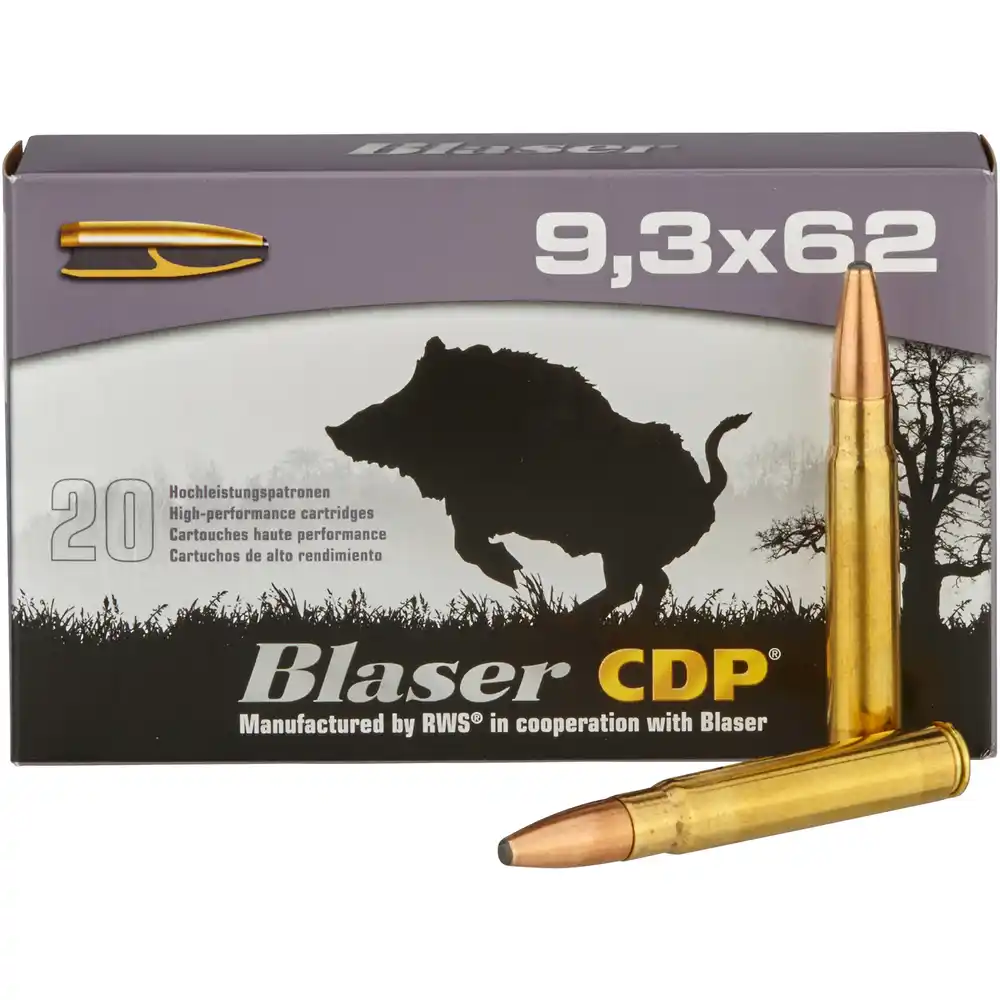 Munitions Blaser CDP 18.5g 9.3x62