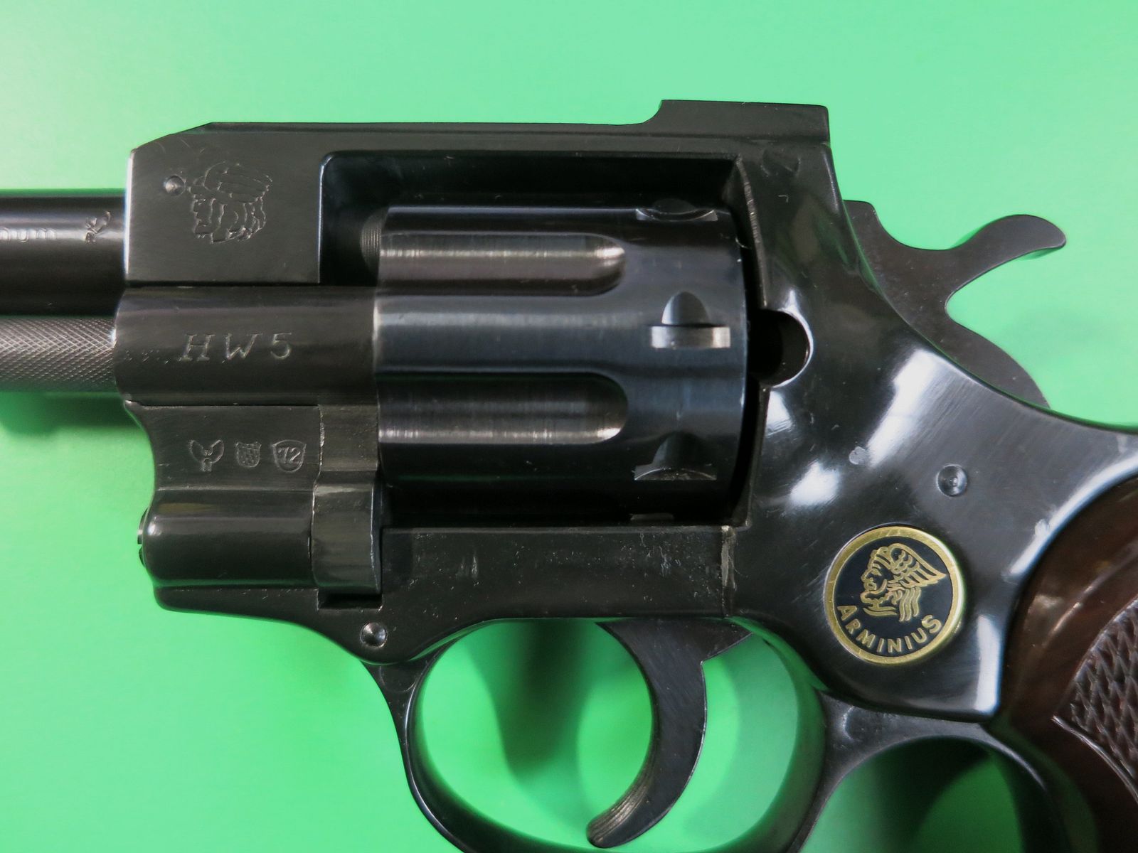Weihrauch (Arminius ) HW5, .22 WinMag, revólver de caza de trampa, como nuevo   #72