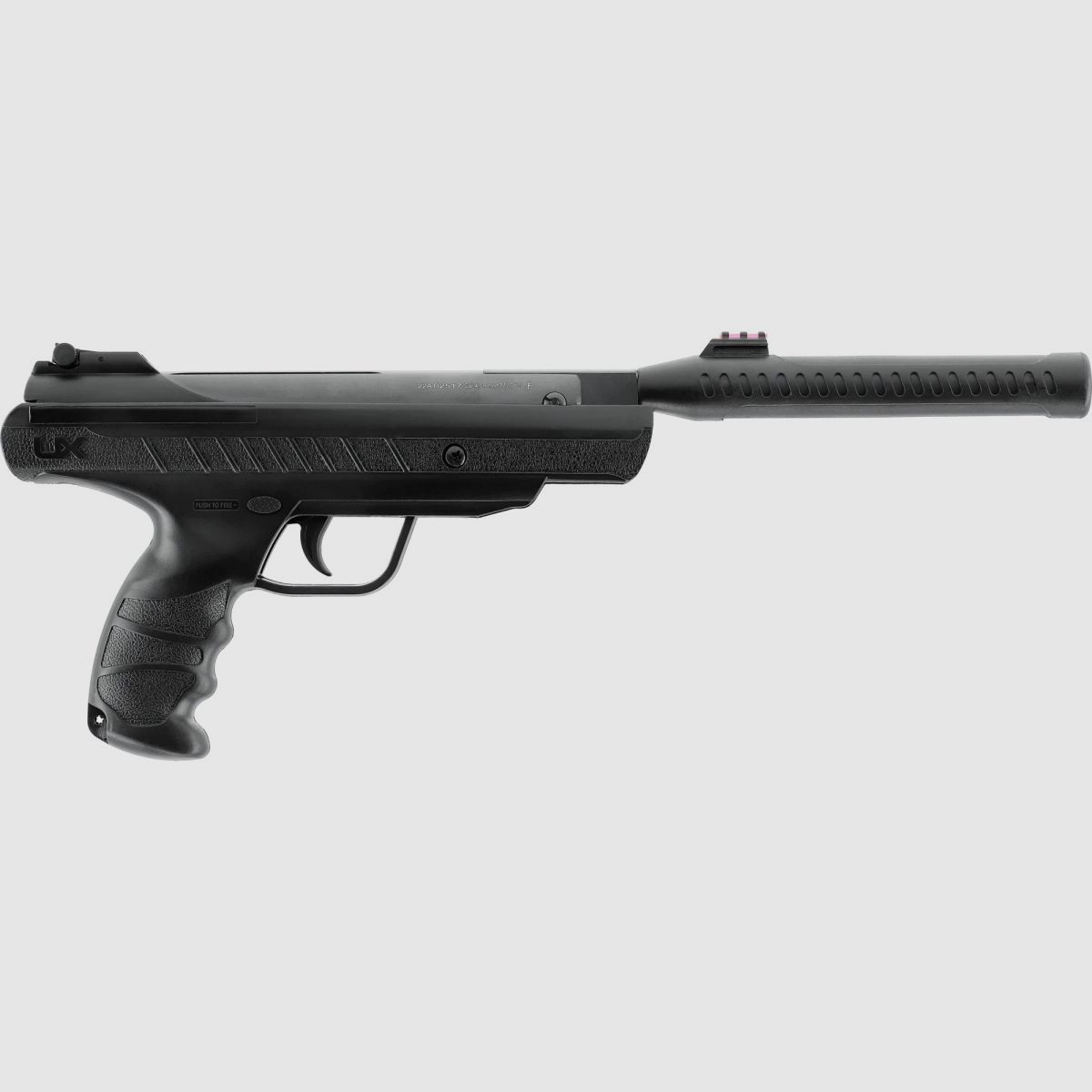 UX Trevox Gaskolben Pistole 4,5 mm Diabolo < 6,0 J Schwarz