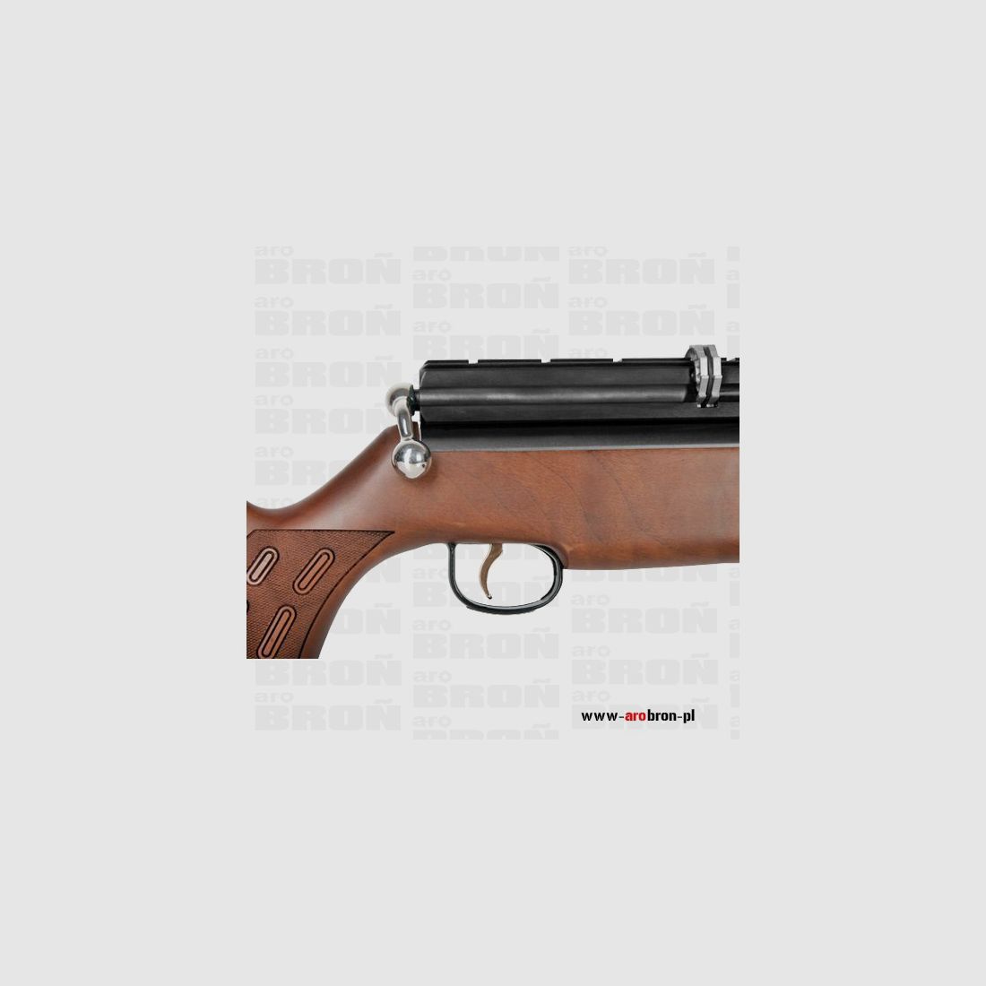 Wiatrówka PCP HATSAN BT65 RB W kal. 4,5mm z magazynkiem kolba drewniana Rear Bolt, zdjęcie 4 z 5