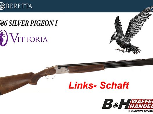 Neuwaffe: 686 Silver Pigeon 1 Vittoria Jagd LINKS Schaft | Damenflinte | Bockflinte | Jagdflinte | Finanzierung möglich!