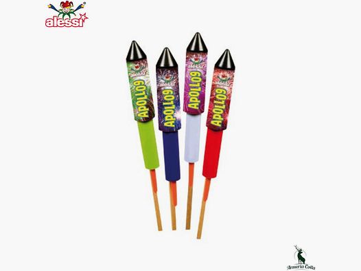 Alessi Fireworks Razzo Apollo art. 410 A/B cf. 6 St.