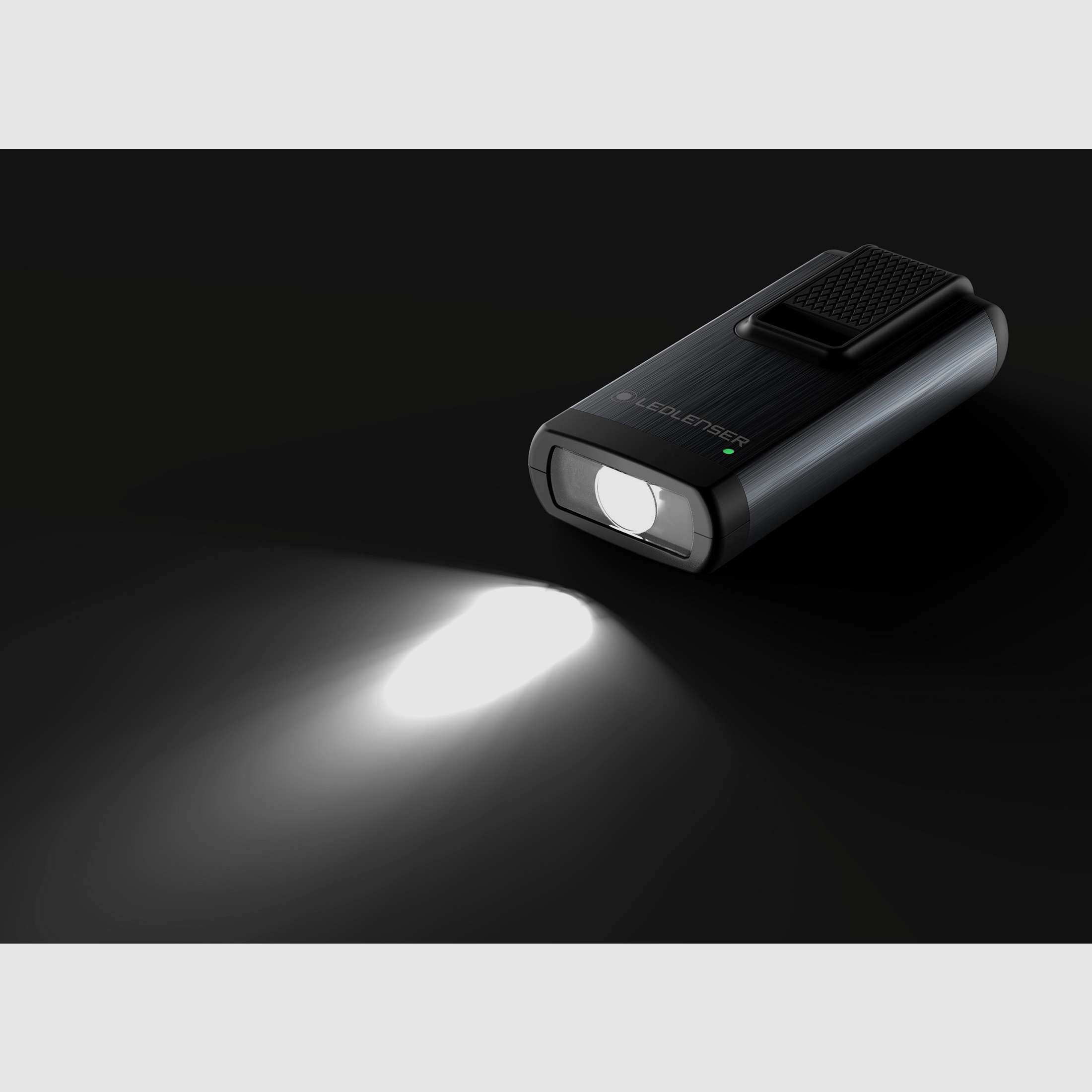 Ledlenser 502577 K6R key light 400 lumens 80 meters gray
