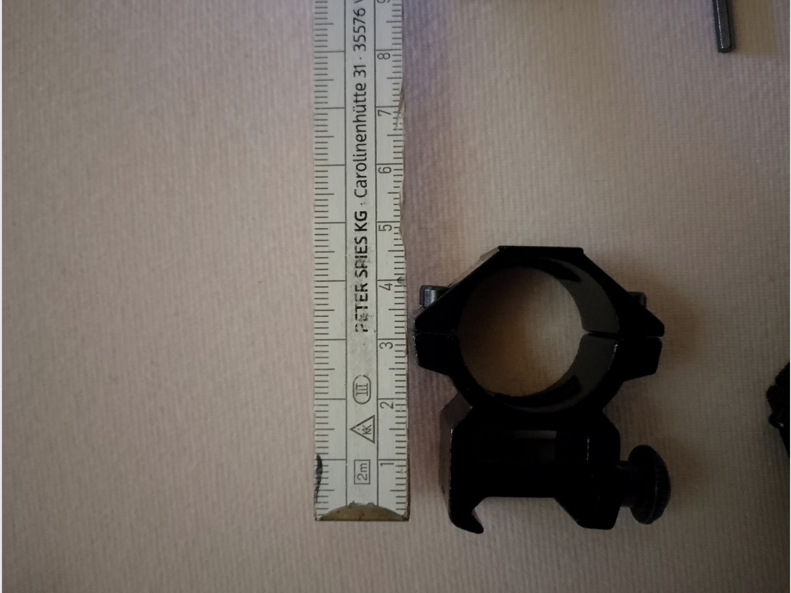 Nouveaux anneaux de montage de lunette 25mm de diamètre pour rail Picatinny 21mm