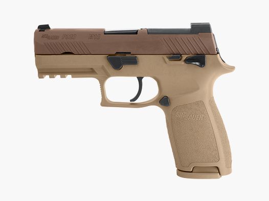 SIG SAUER P320-M18 Coyote Tan 9mm Luger - Selbstladepistole