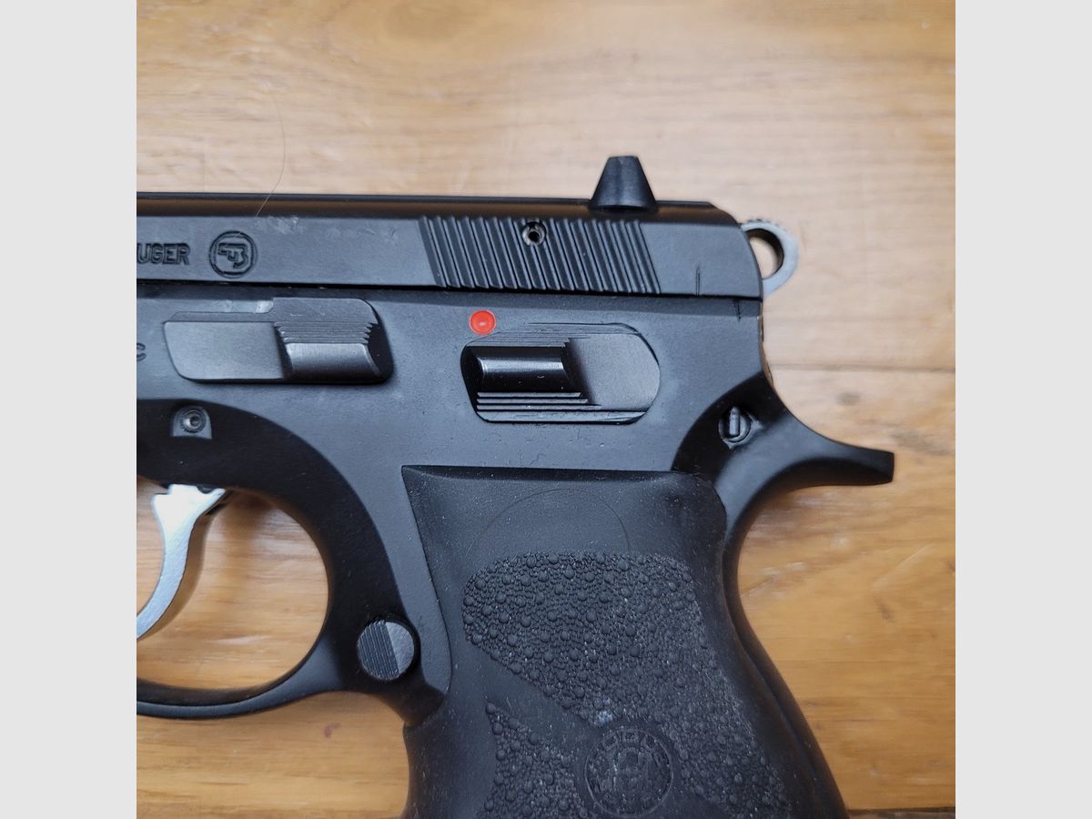 Gebrauchte Pistole CZ75 – Modell B – Kaliber 9 x 19 – Vollstahl – Mechanischer und äußerer Zustand einwandfrei – Ausgezeichneter Zustand, Bild 14 von 16