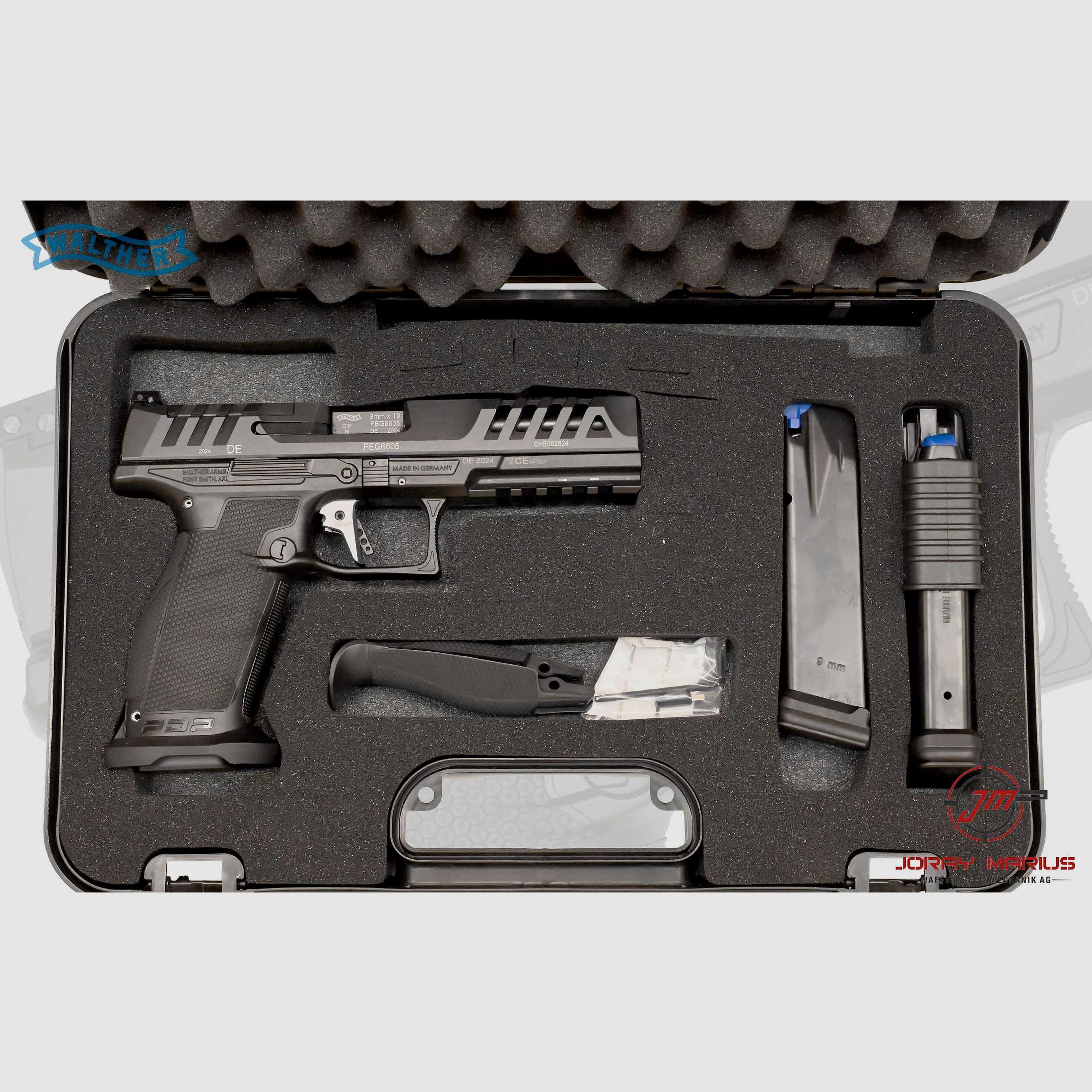 Walther PDP Match FS OR 9mm Para, 5”, imagen 2 de 2
