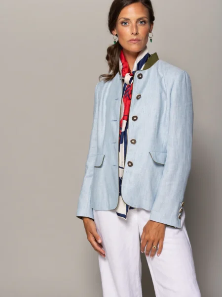 Habsburg Jacke Mariella in Hellblau, Bild 5 von 5