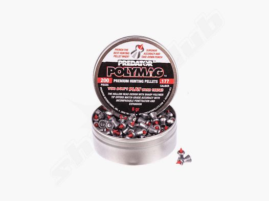 Predator Polymag Premium Hunting Diabolos - 4,5mm - 200 Stk