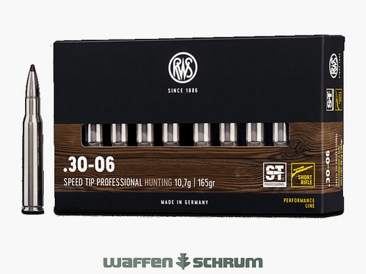RWS Speed Tip Pro 10,7g - 165gr .30-06Spring Short Rifle