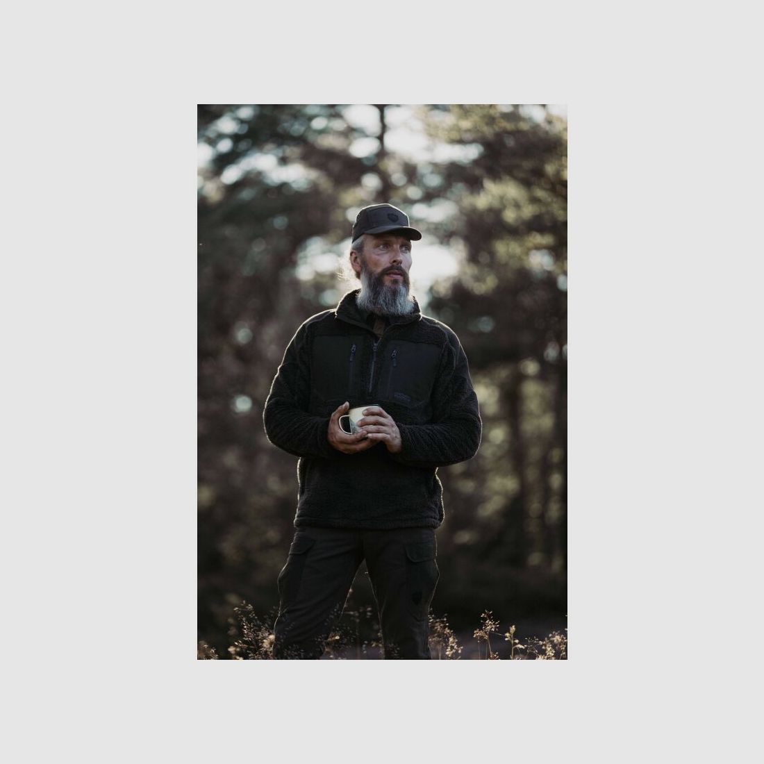 Northern Hunting Herren Fleecepullover Hjort Grün