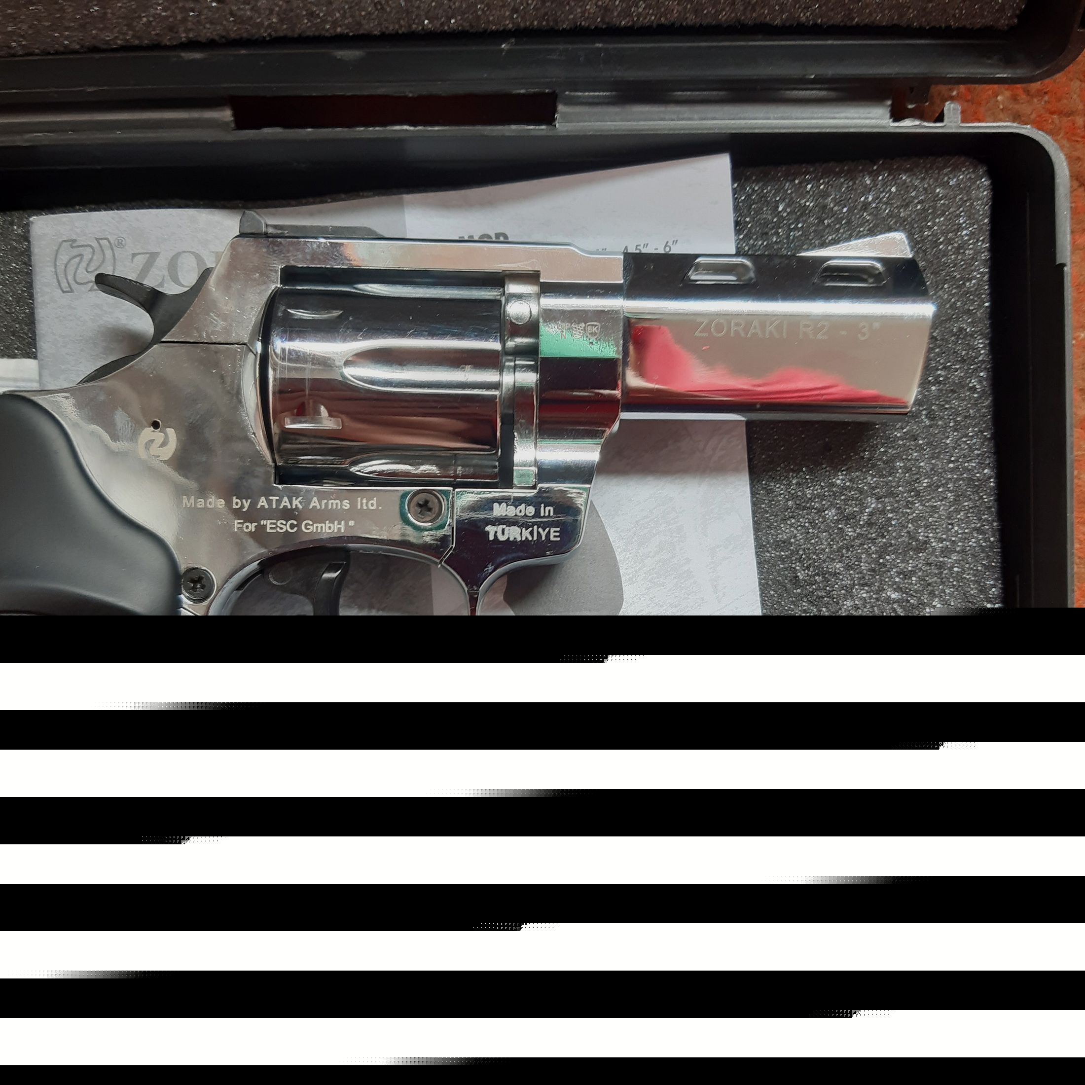 Verkaufe Zoraki R2 Schreckschussrevolver 