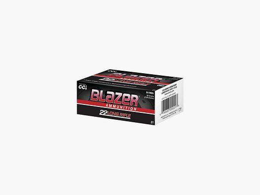 Munitions CCI Blazer – .22 LR – 40 grains – LRN