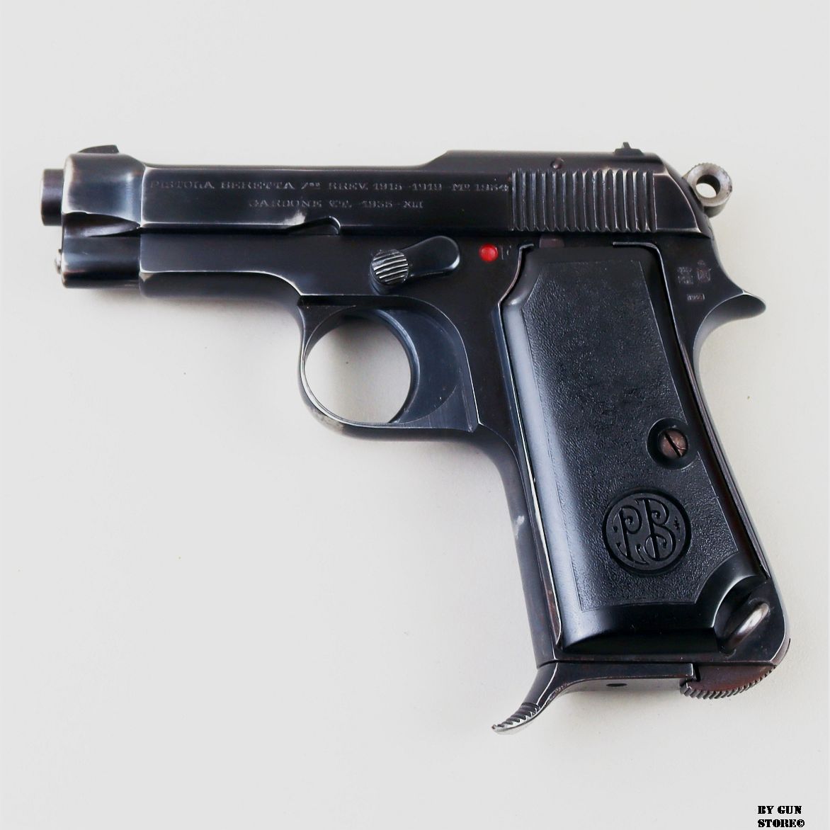 Pistola Beretta Brev.1915-1919 M.1934 cal. 7,65 mm matr. 411438, immagine 1 di 14
