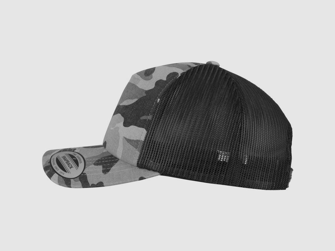 YUPOONG Inc. UNISEX Camo Trucker Cap