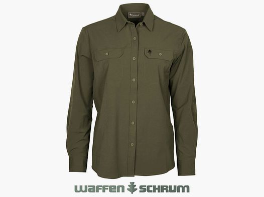 Pinewood Bluse Everyday Travel Green