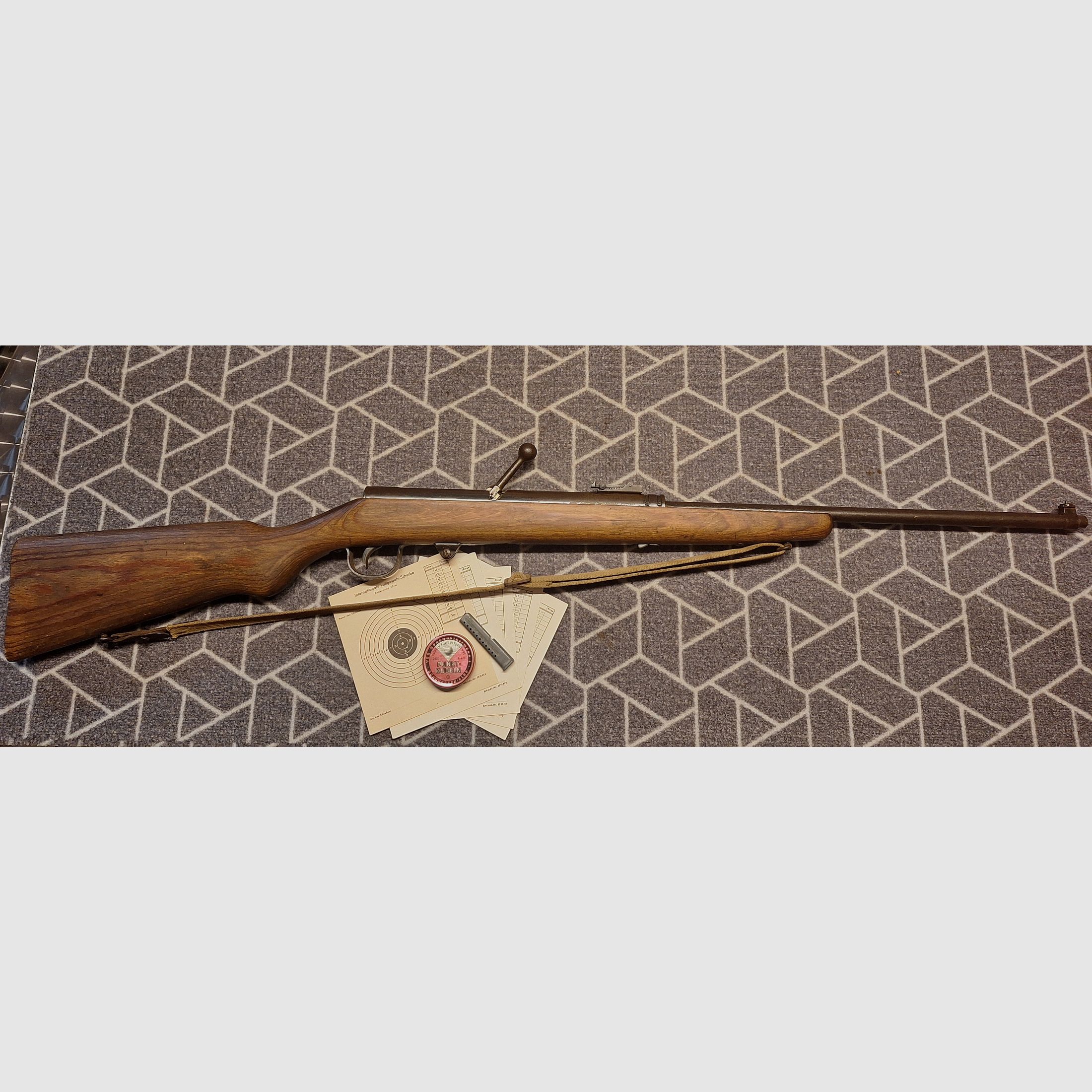 Haenel Suhl Sport Model 49a (not 310) with sling and 12-round magazine!