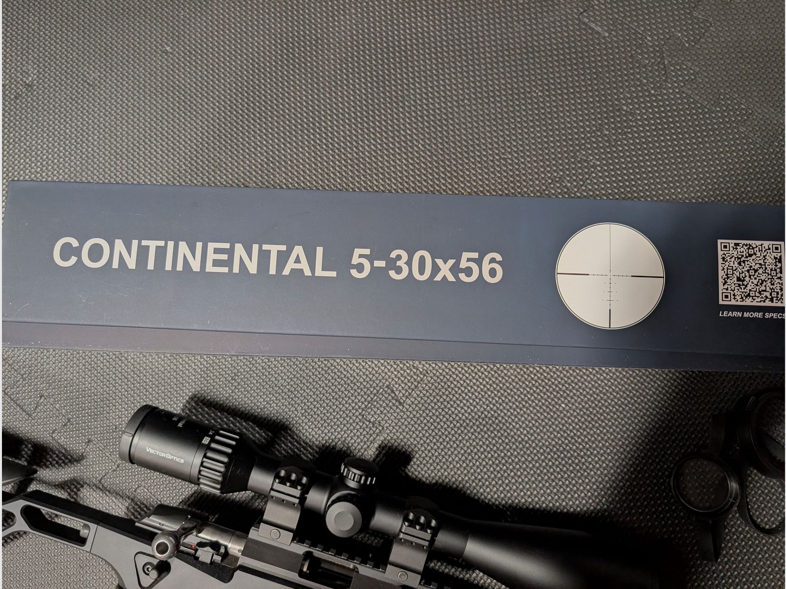 Tikka T1x ACE Target with Vector Optics Continental 5-30x56 SFP (including 3 magazines)