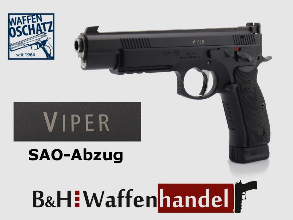 Waffen-Oschatz CZ75 Viper 6 Zoll mit SAO-Abzug - DAS ORIGINAL -